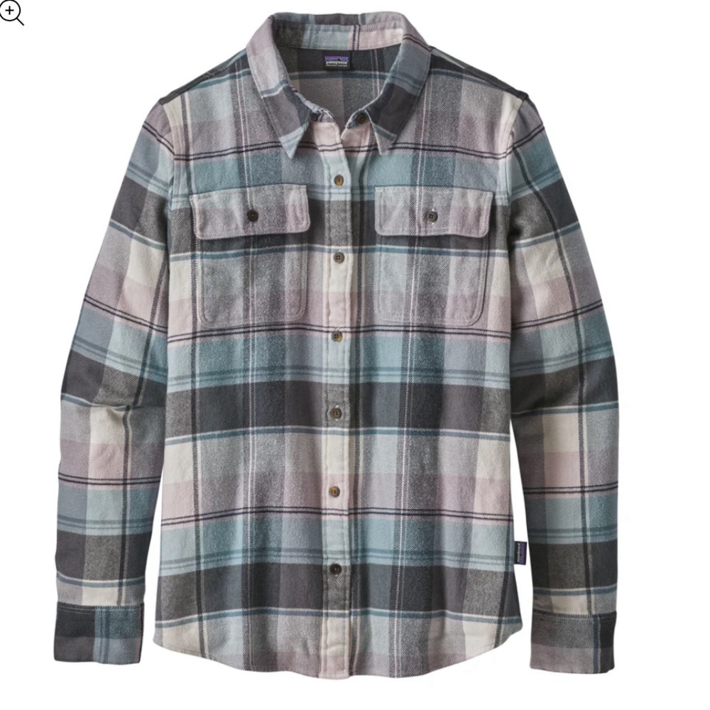 Patagonia Organic Cotton Plaid Flannel Cabincore